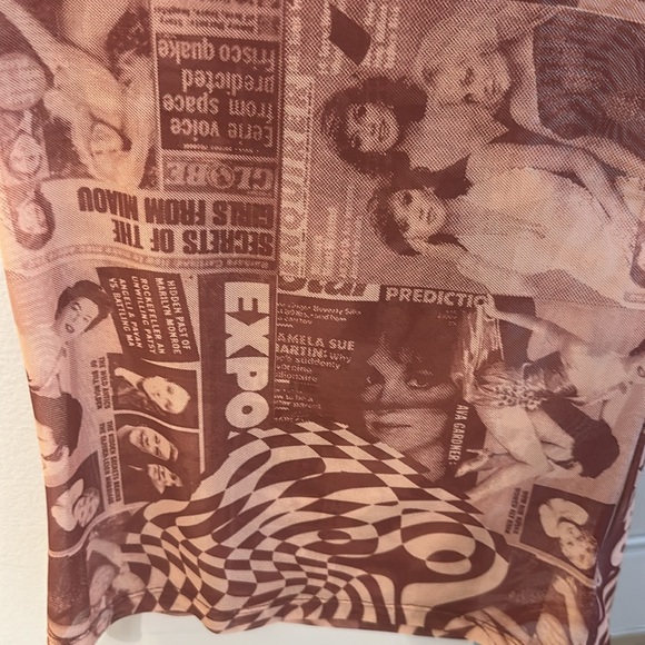 Miaou Mesh Tee - Picture 7 of 10